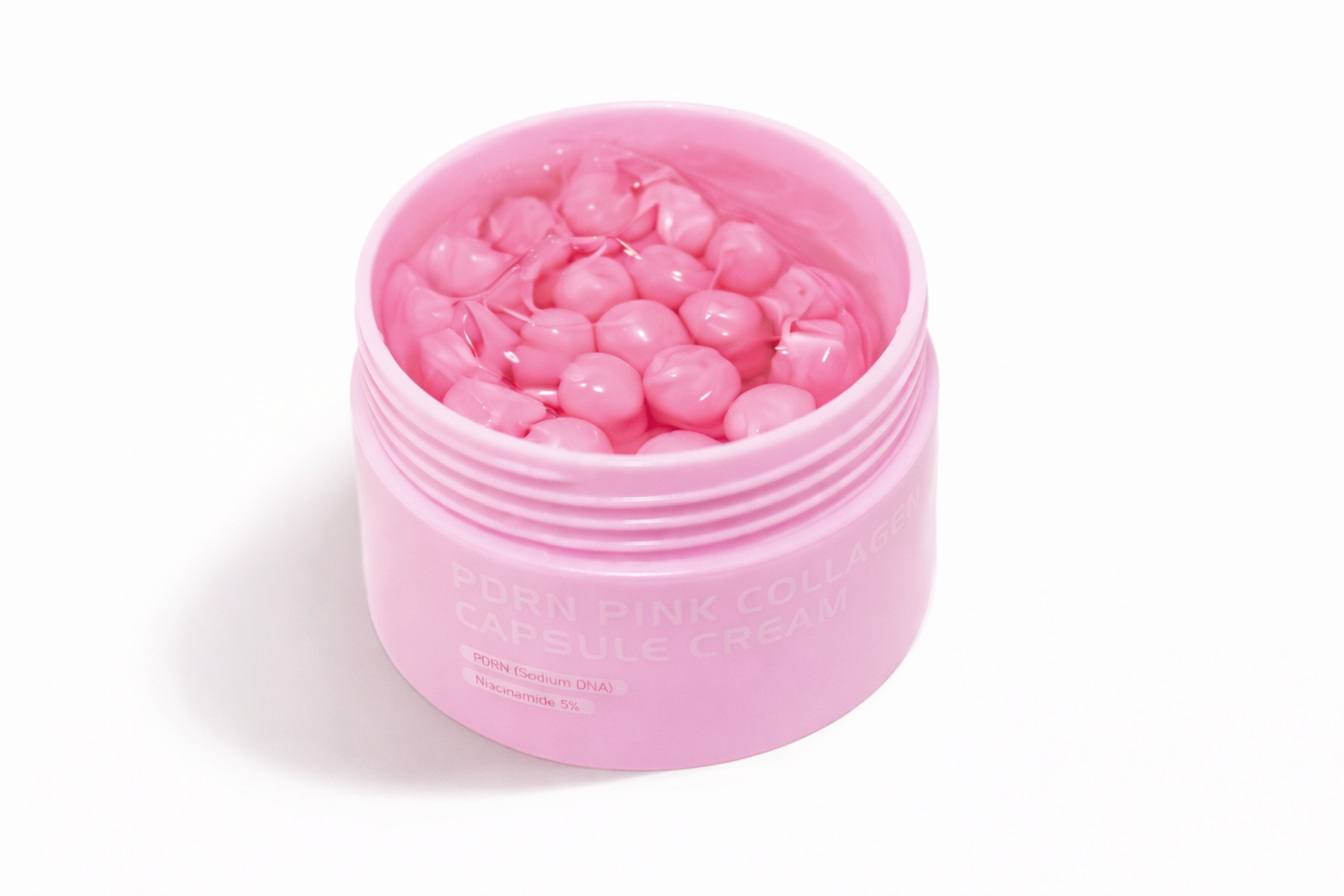 Cremă cu Capsule Roz PDRN – Colagen & ADN de Somon